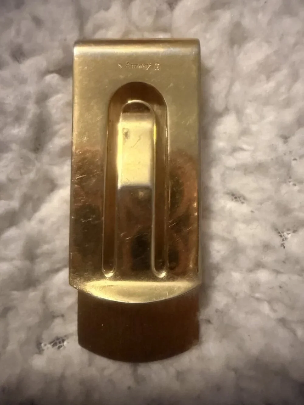 Vintage Amway Money Clip